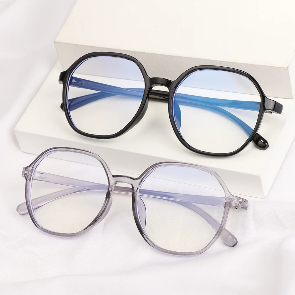 

Fashion Ultralight Anti-UV Blue Rays Radiation Eyeglasses Computer Goggles Myopia Glasses Flat Mirror Eyewear Vision Care