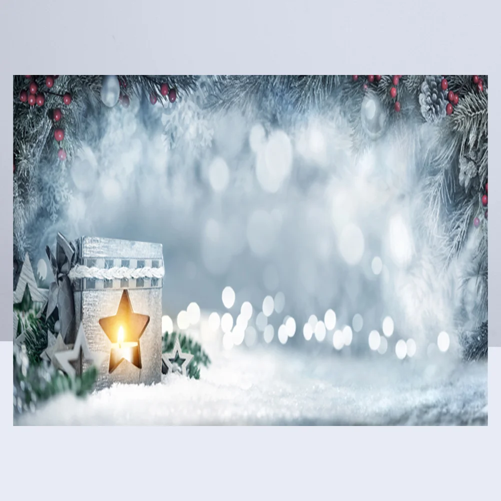

1pc Christmas Backdrop Photo Party Decoration Prop Mural for Photography Photo