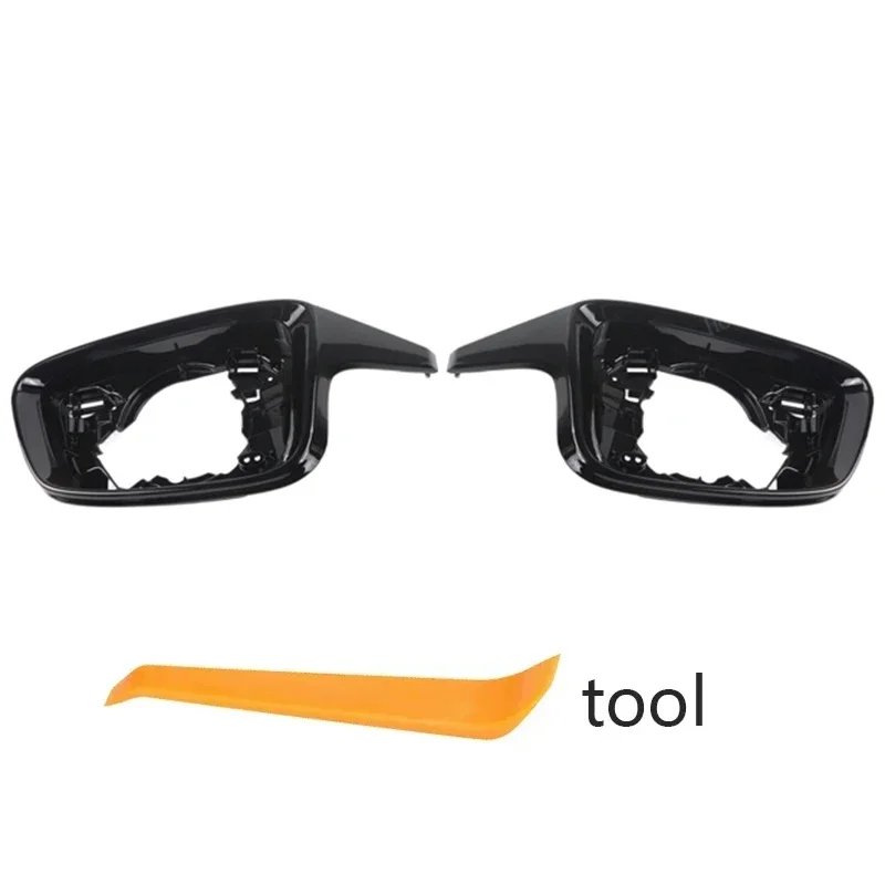 

2 шт., крышка зеркала заднего вида, крышка бокового зеркала, рамка, подходит для BMW M240i M440i I4 M50 M2 G87 M3 G80 M4 G82 G83, замена