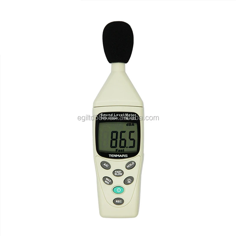 

Tenmars TM-103 Datalogging Sound Level Meter Noise Tester 30~130dB USB Datalogger with 14000