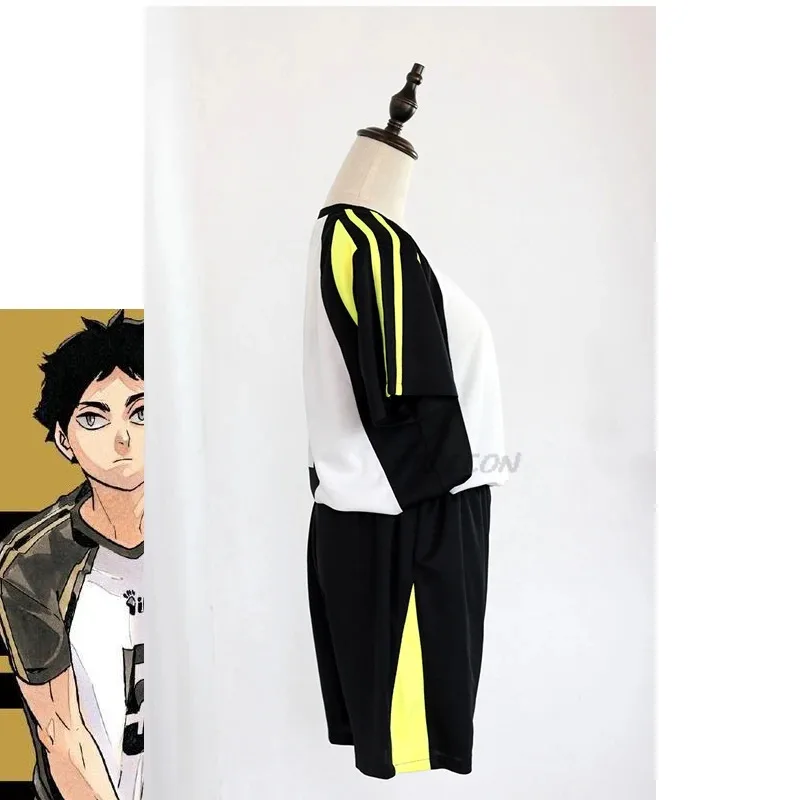 Фото Аниме Fukurodani Bokuto Koutarou для мужчин Akaashi Keiji 2021, женский костюм для косплея, униформа, футболки и пан №4