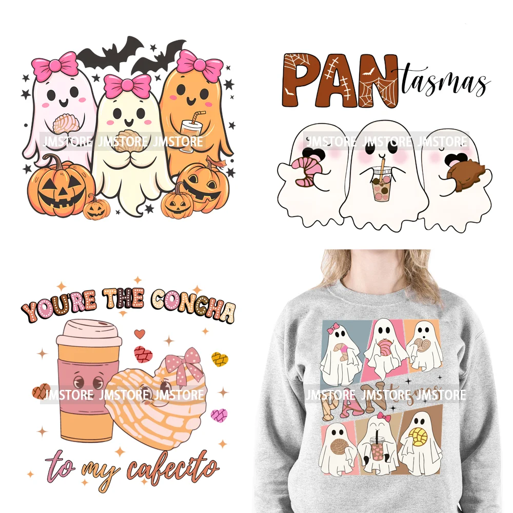 Смешные мексиканские призраки наклейки на Хэллоуин пан вкусы кофе переводные с
