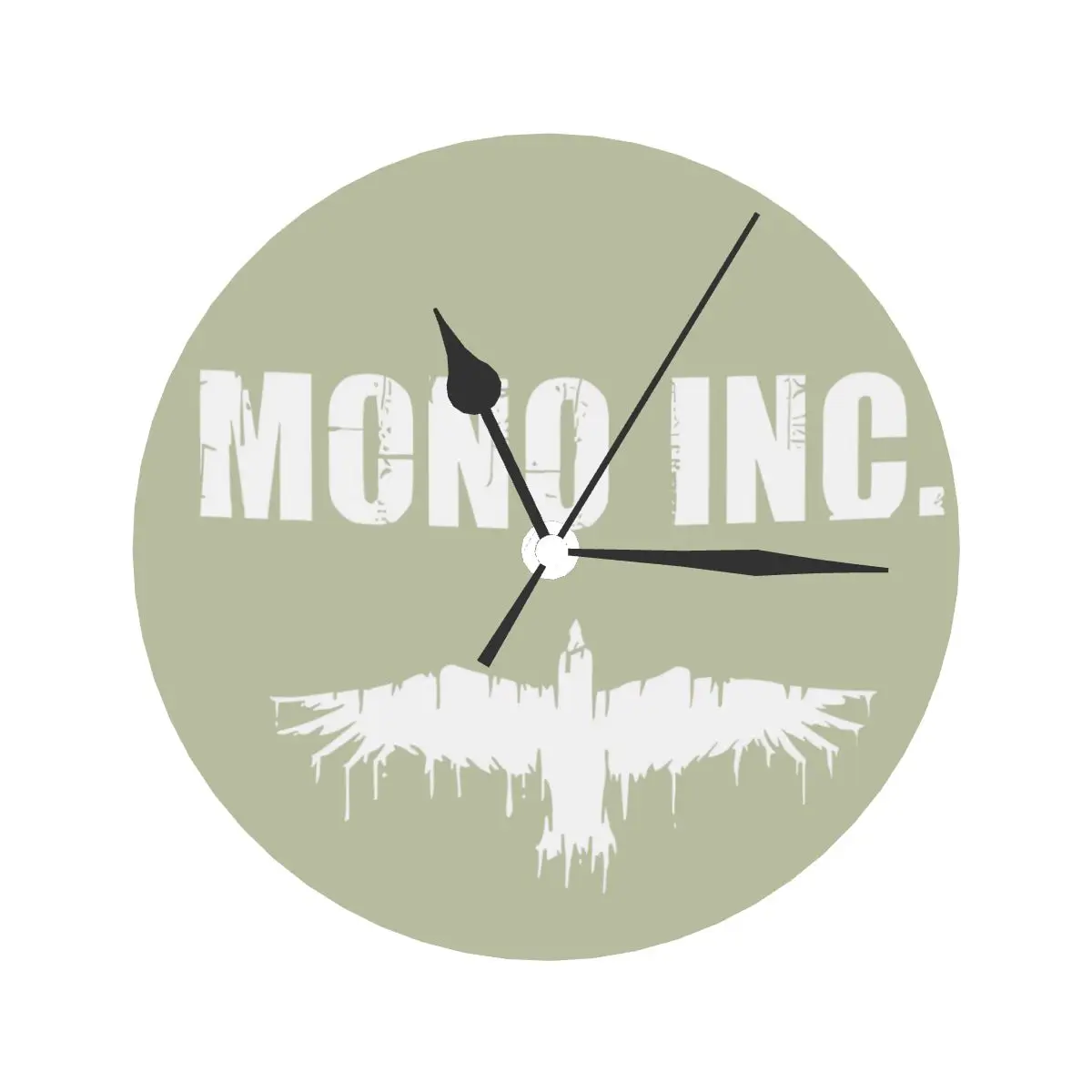 Моно Инк вечно в моем сердце часы настенное украшение комната настенные