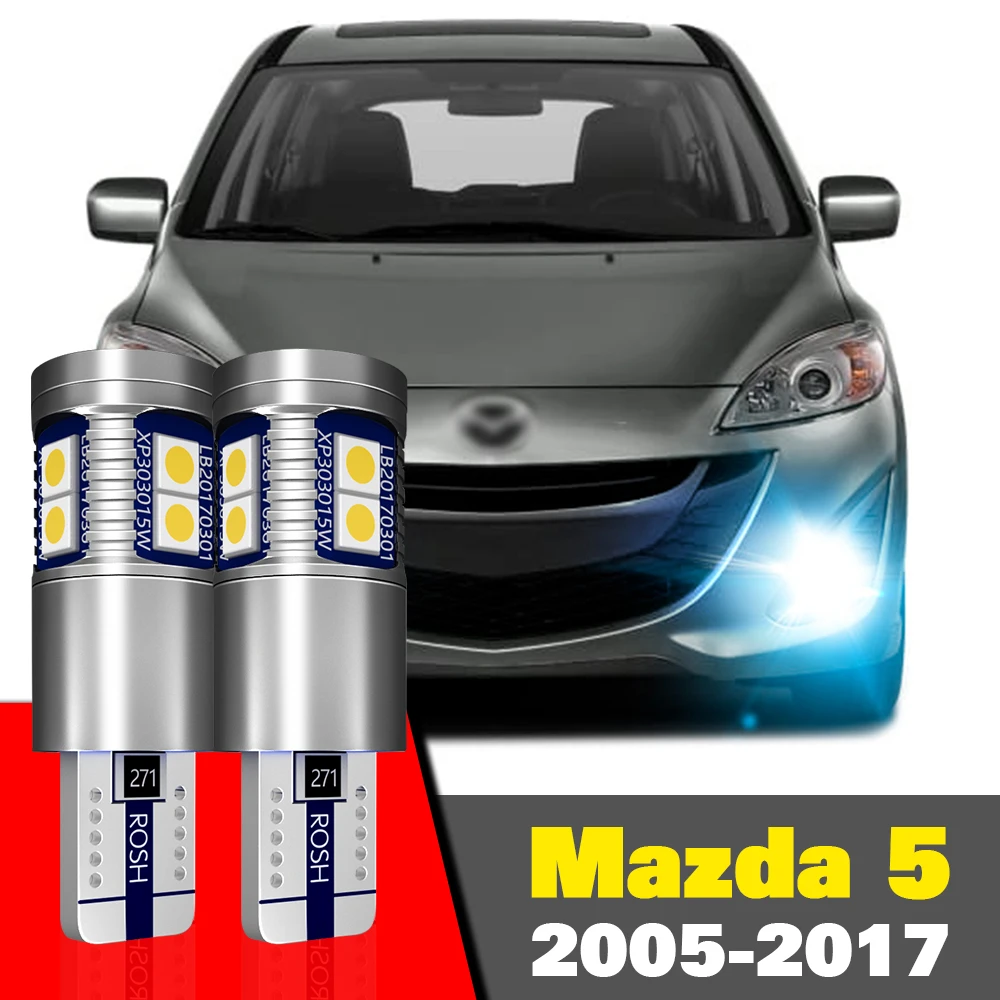 

For Mazda 5 Accessories 2005 2006 2007 2008 2009 2010 2011 2012 2013 2014 2015 2016 2017 Parking Light 2pcs LED Clearance Lamp