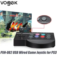 pxn 082 usb wired game joystic for ps3ps4xbox onepc gamepad gaming controller for arcade fighting joystick stick gamepad