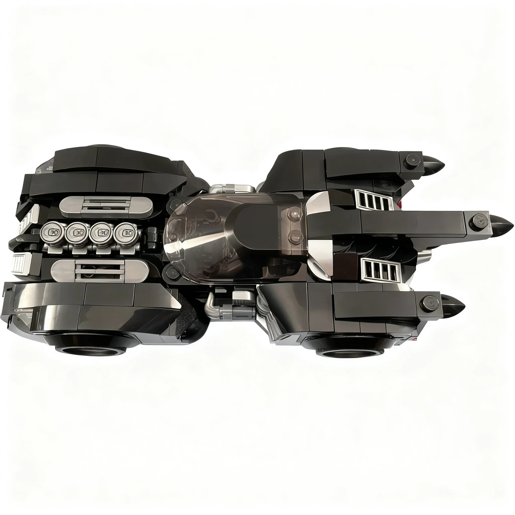 Фото 332 детали MOC. Модель Бэтмобиля из 