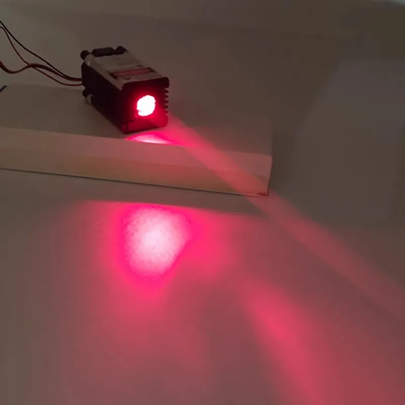 Коллимированный лазерный модуль TTL красного лазера 638 нм 200 МВт поддерживает PWM