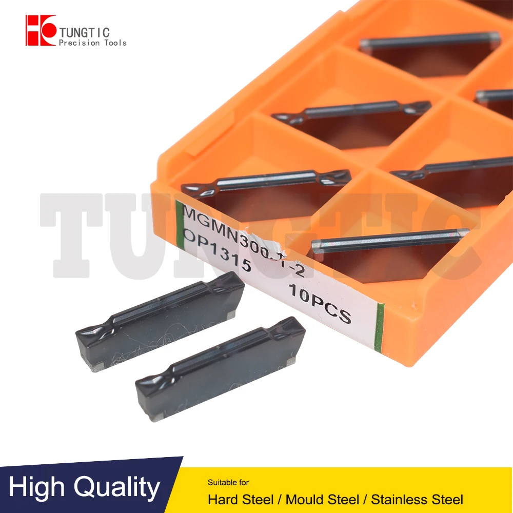 

MGMN300-T-2 OP1315 Milling Cutter CNC Insert Lathe Cutting Tool Machining Metal Turning Tools Grooving Inserts MGMN 300-T-2