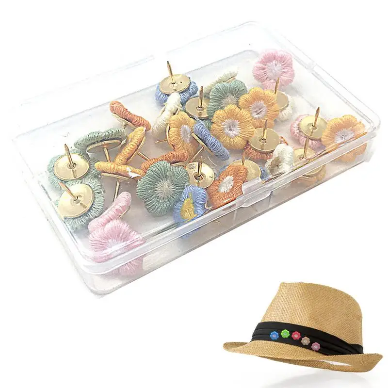 

30 шт., декоративные булавки для одежды