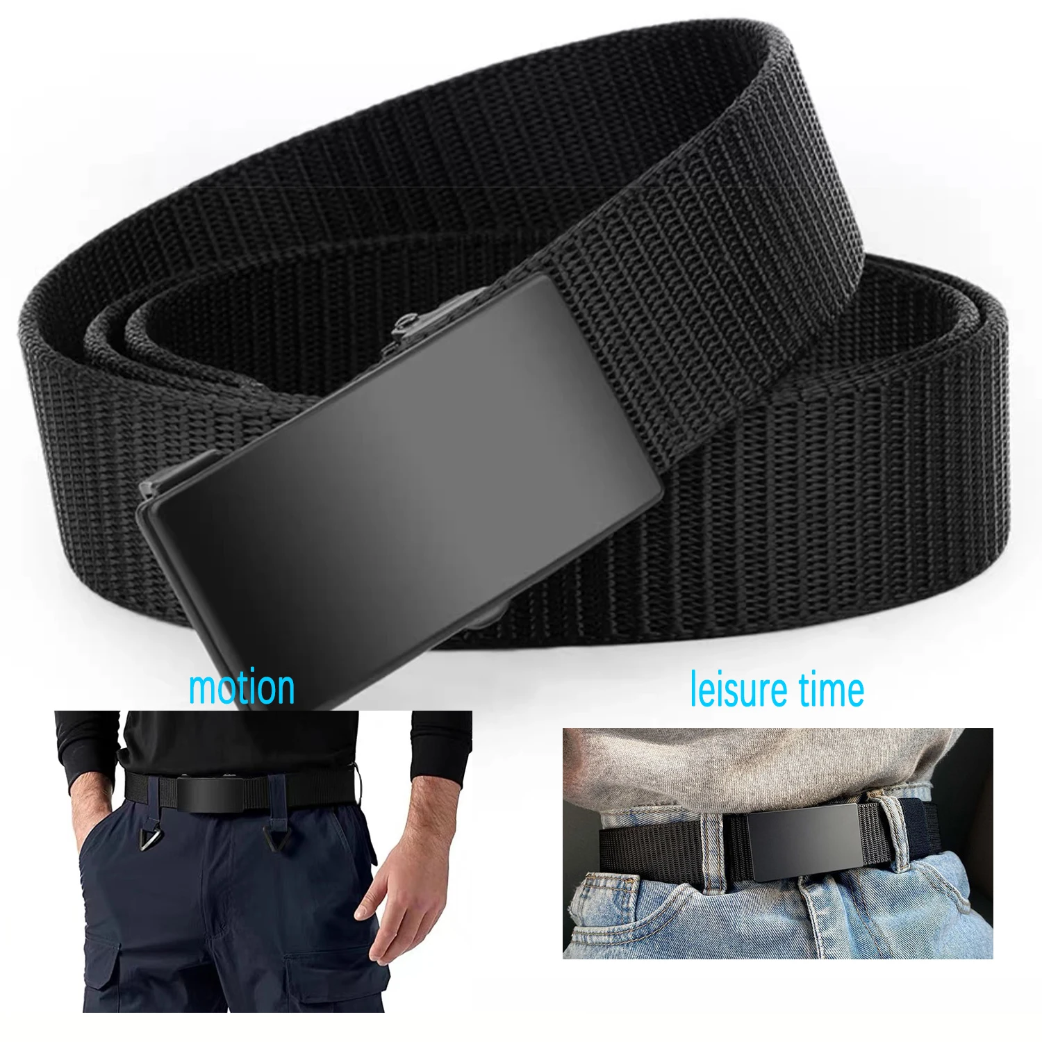 Универсальный Нейлоновый Холщовый Ремень С Автоматической Пряжкой