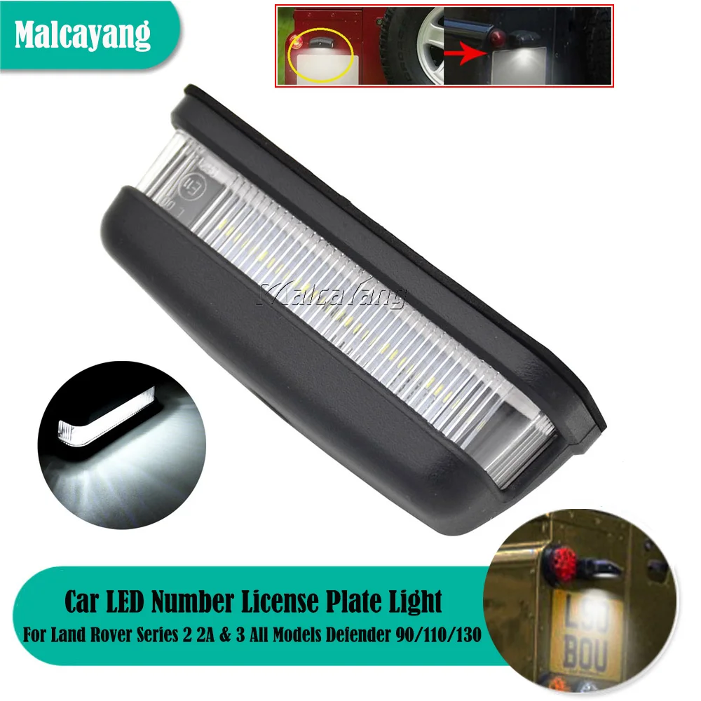 

Для Land Rover Series 2 2A & 3 все модели Defender 90/110/130 все модели Новые Автомобильные светодиодные номерные знаки фонари без ошибок