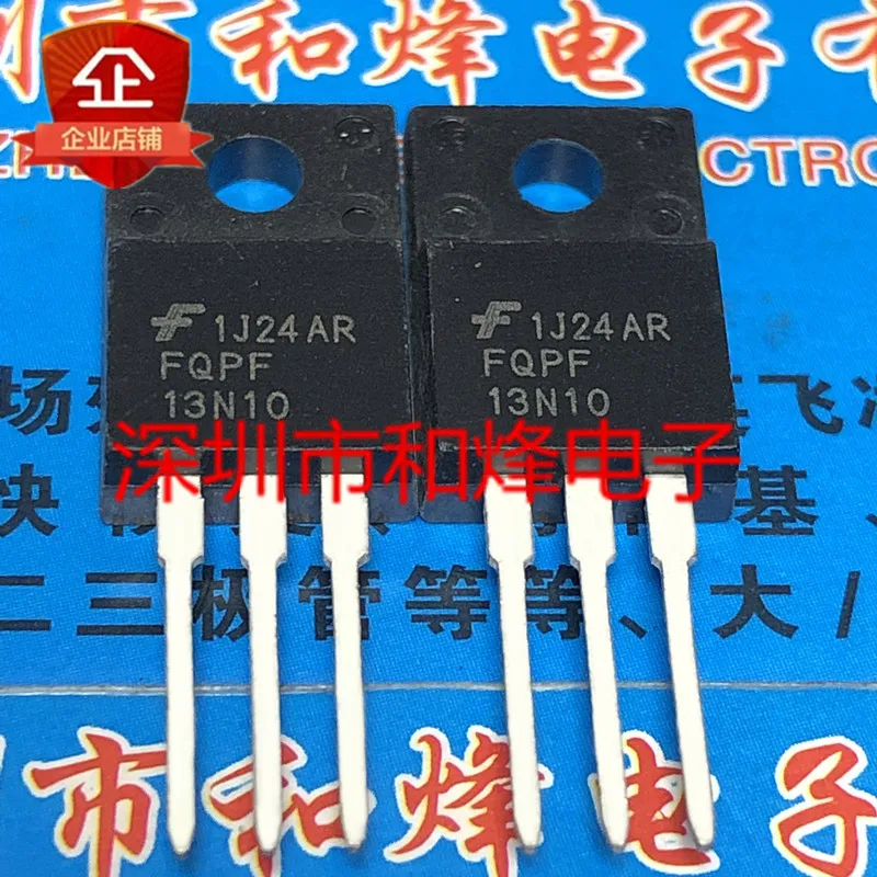 

10pcs 100% orginal new FQPF13N10 TO-220F 100V 8.7A same day delivery