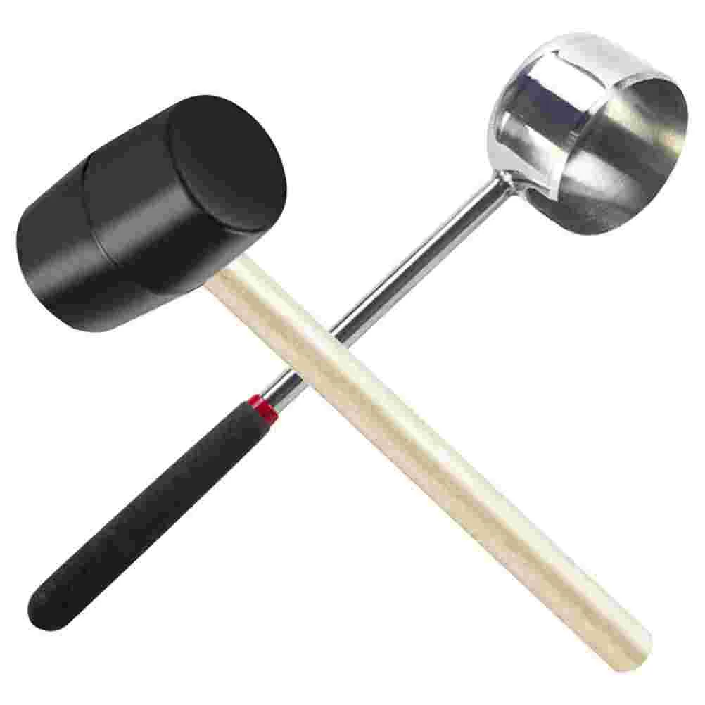 

2Pcs Useful Coconuts Opening Tool Set Practical Coconuts Opening Accessories