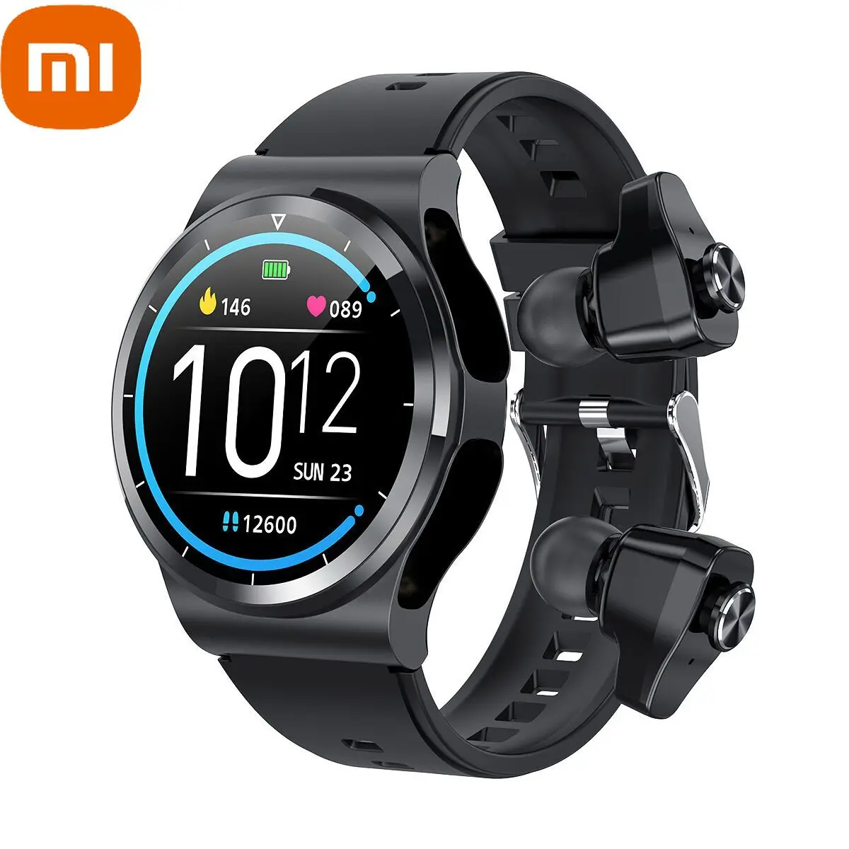 

Xiaomi Smart Watch Men Tws Headset Heart Rate Blood Pressure Oxygen Monitoring Bluetooth Call Fitness Tracker Relogio Masculino