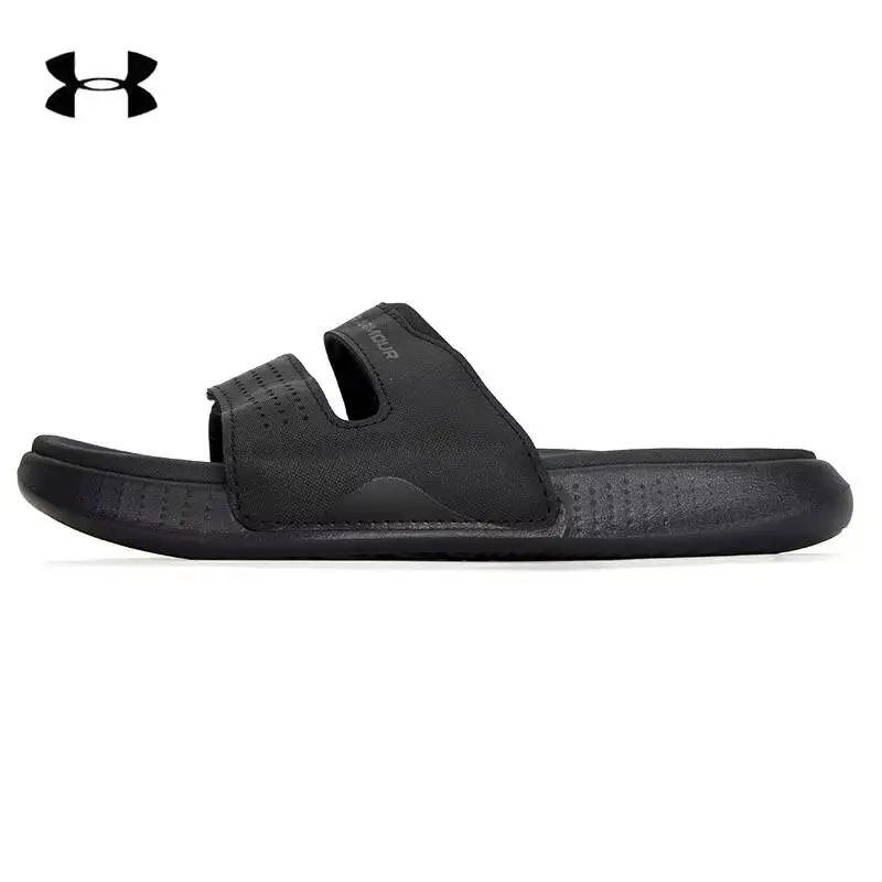 Фото Новые женские спортивные шлепанцы Under Armour 3025045-001/101 с мягкой подкладкой, прочные спортивные сандалии №4