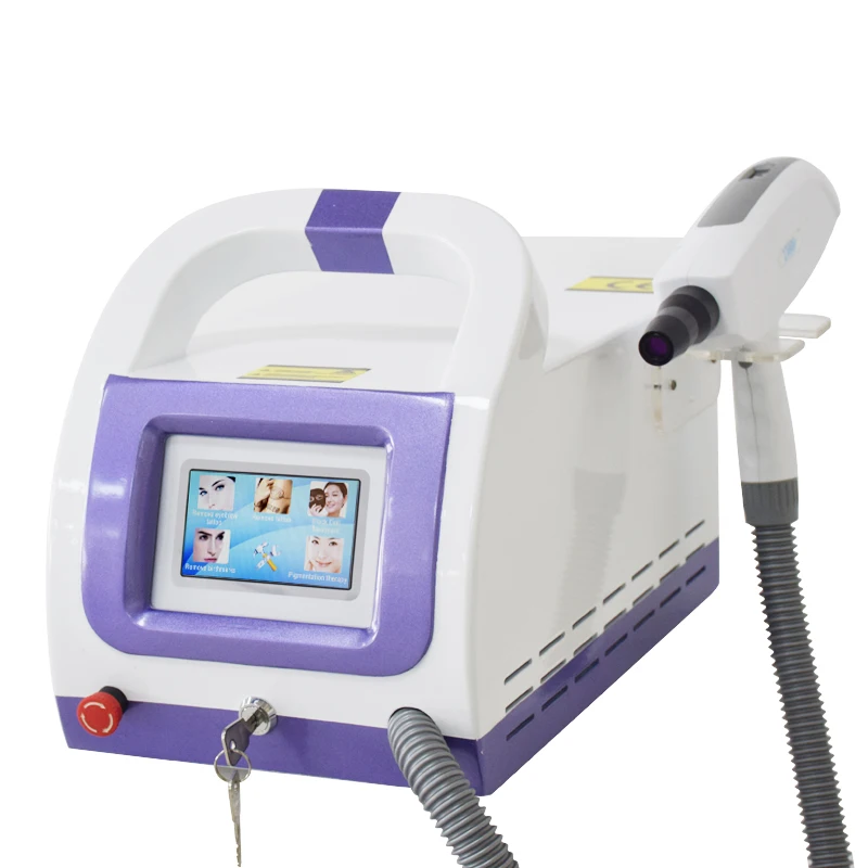 

Portable YAG Laser 1064 tattoo removal beauty device with three heads for /home use