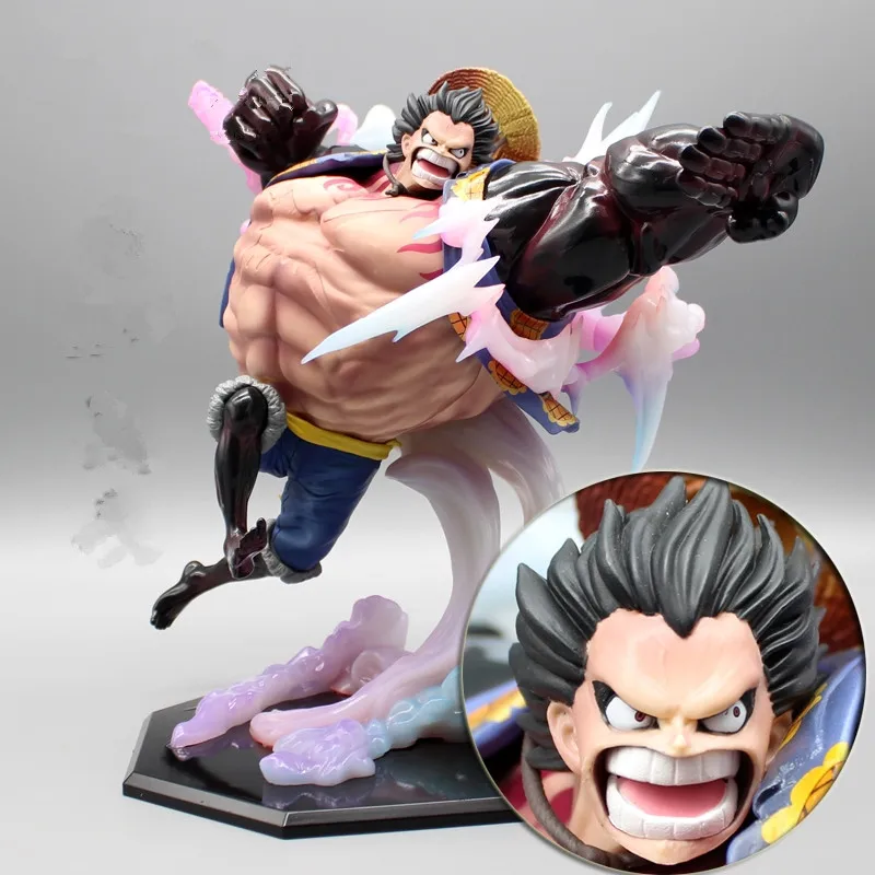 

Экшн-фигурки MAX Mh One Piece, портрет пиратов, Gear 4, фигурки Boundman Luffy, ПВХ фигурки, модель