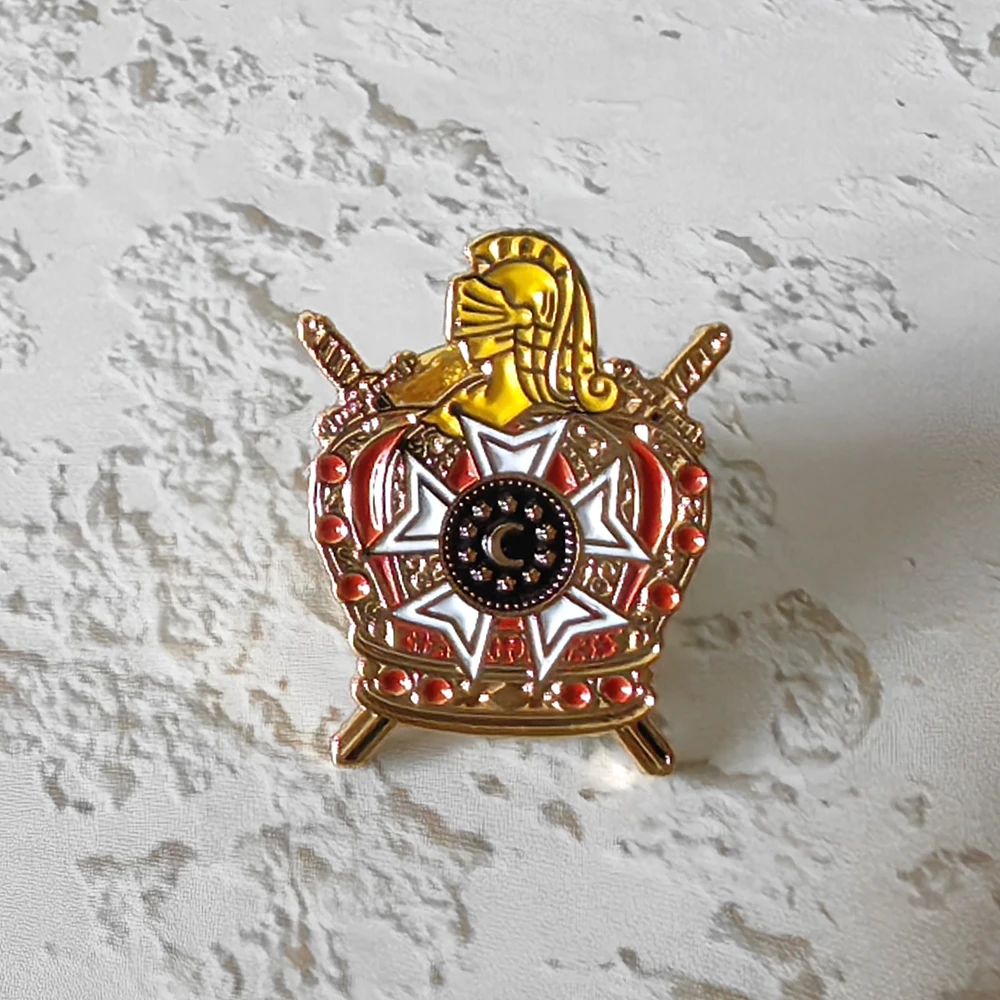 

Золотой Masonic значок булавки