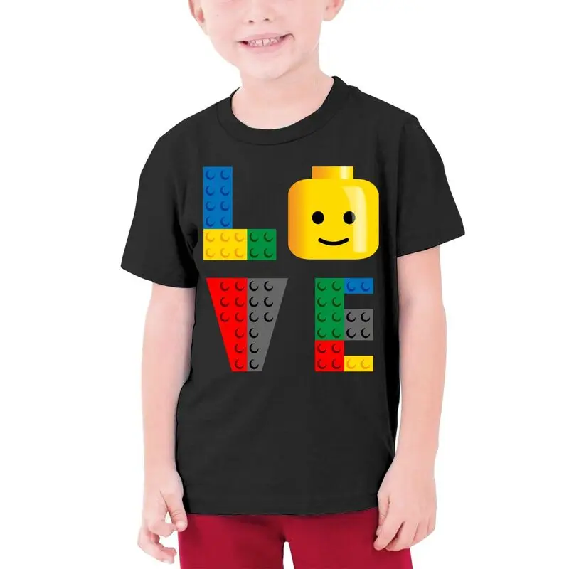 Legos Love пародия качество Детская футболка подарок унисекс новинка бестселлер -
