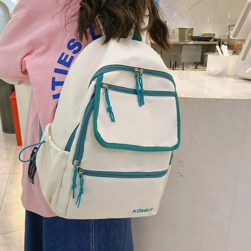 Школьный рюкзак для женщин, студенческие школьные сумки для студентов, подростков, девочек и мальчиков, 2022, повседневный стиль колледжа