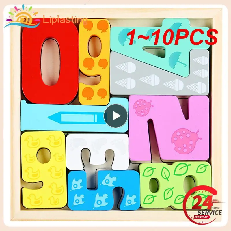 

1 ~ 10 шт. красочные 3D головоломки деревянные игрушки высокое качество Tangram Математическая головоломка игра дети Дошкольное воображение обучающие игрушки для