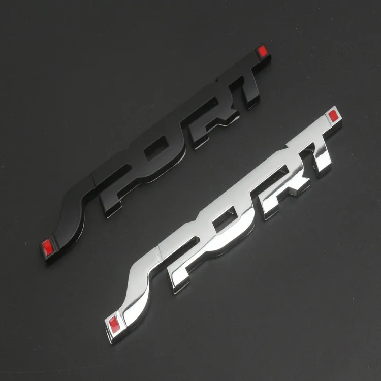 Автомобильный багажник гоночный Спорт слово буква Логотип Эмблема Для Hyundai