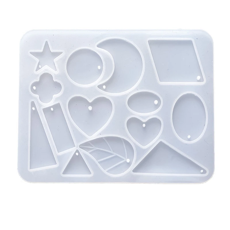 

Earring Casting Mold for Women Fashion Jewellery Making Pendant Decor Craft Dropship