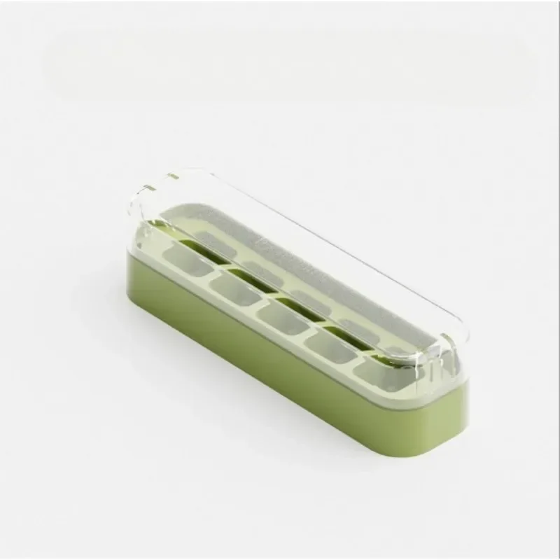 Силиконовый лоток для льда домашнего использования пресс-форма хранения кубиков