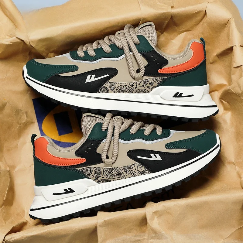 Официальная мужская обувь Warrior Новое весеннее поступление кожаные кроссовки Cortez