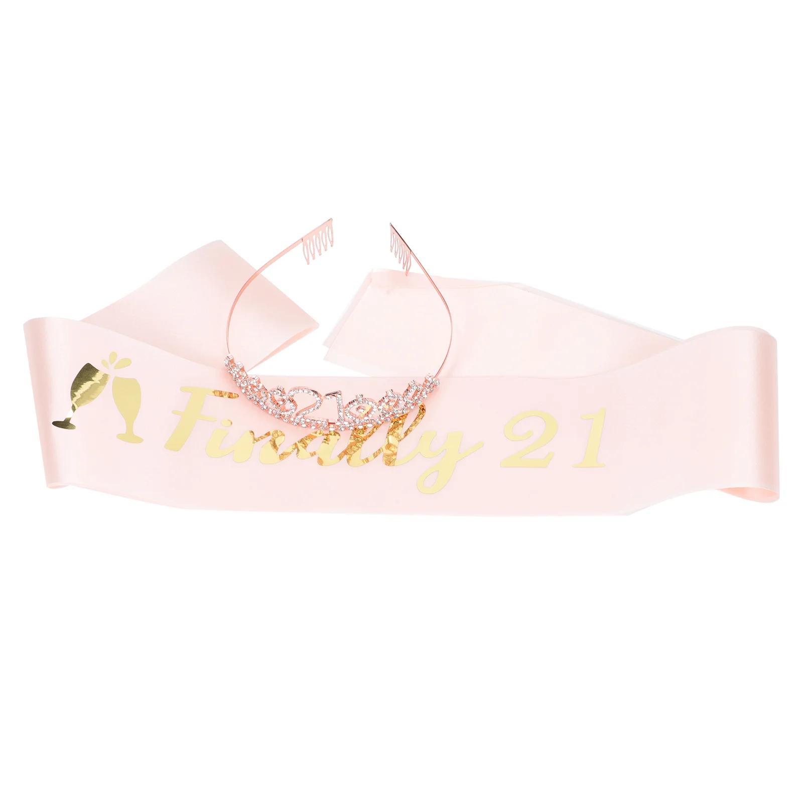 

1 Set of Fashion Hairband Decorative Birthday Sash Etiquette Waistband