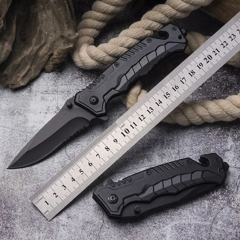 

New Portable Foldable Knife Camping Survival Fruit Cutter Camping Hunting Tactical Knife Sharp Blade Outdoor EDC Tools