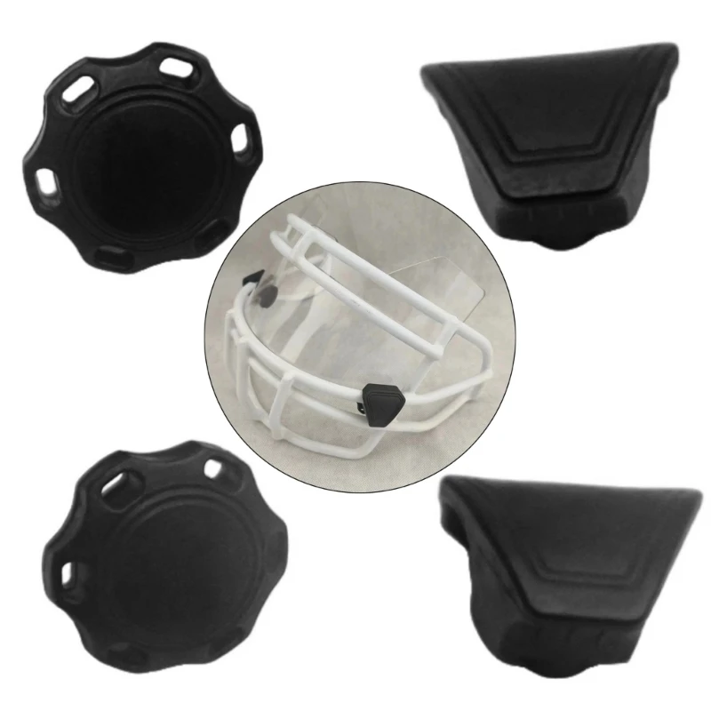 2 шт. зажим для футбольных шлемов нейлоновые козырьки быстрый простота установки