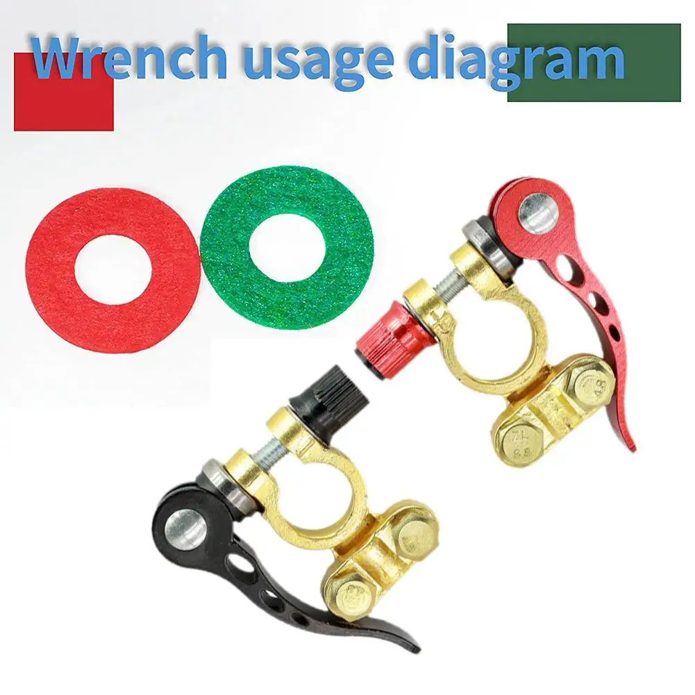 Автомобильный клеммный соединитель для аккумуляторов адаптер проводов медные