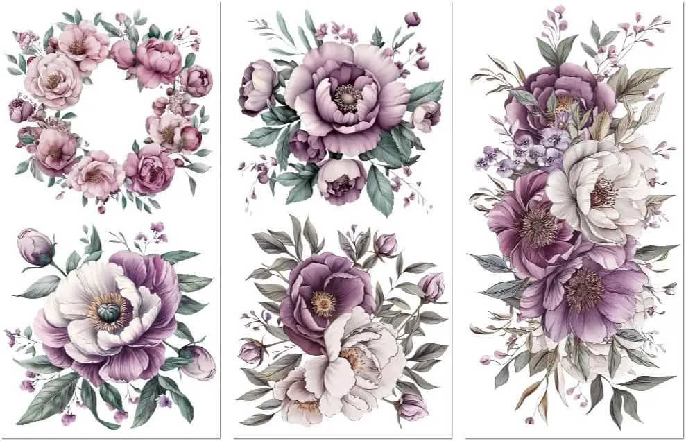 

Набор наклеек-переводок для декорирования 3 шт.