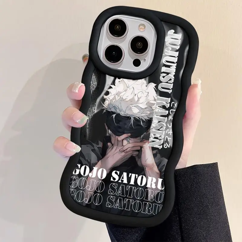 Чехол для телефона с аниме J-uюютсус K-aisens Apple iPhone 16 Plus ProMax Pro мягкий чехол