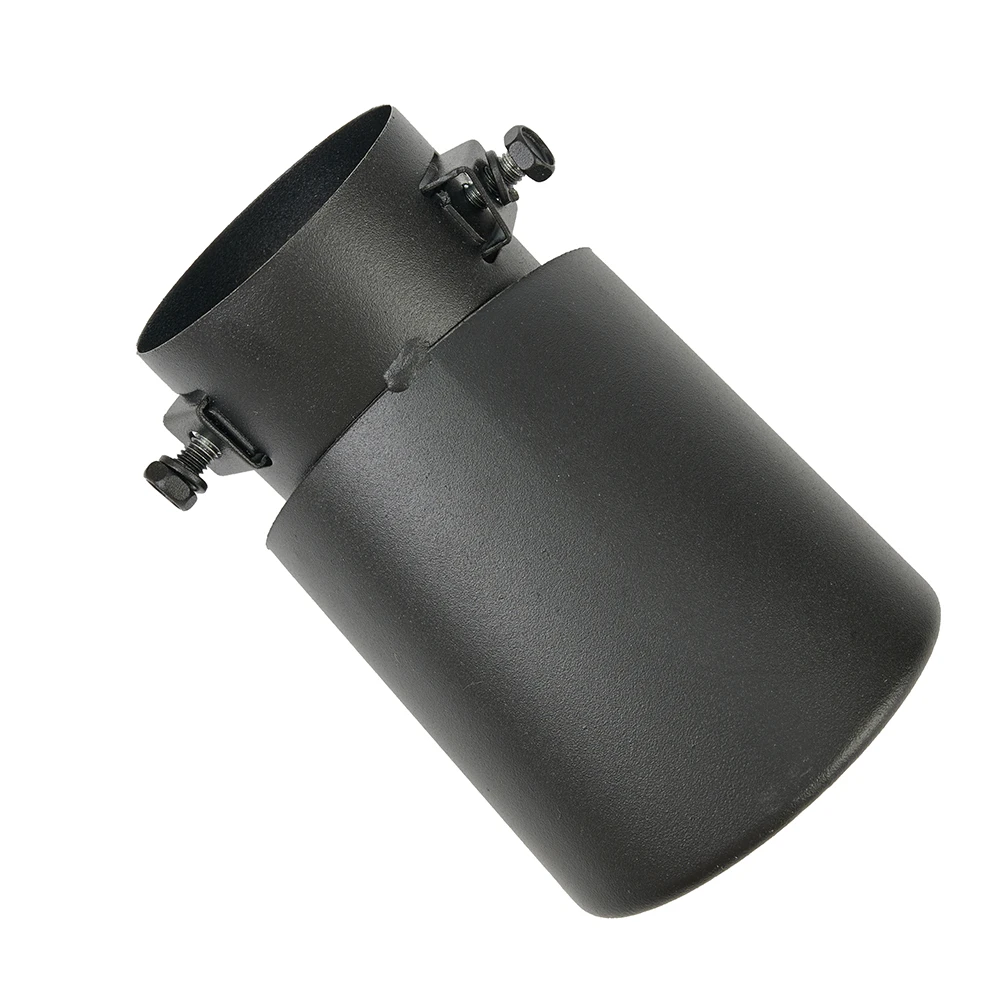 

Car Exhaust Pipe 62mm Stainless Steel Bend Muffler Tip Tail Throat Matte Black Exhaust System Components