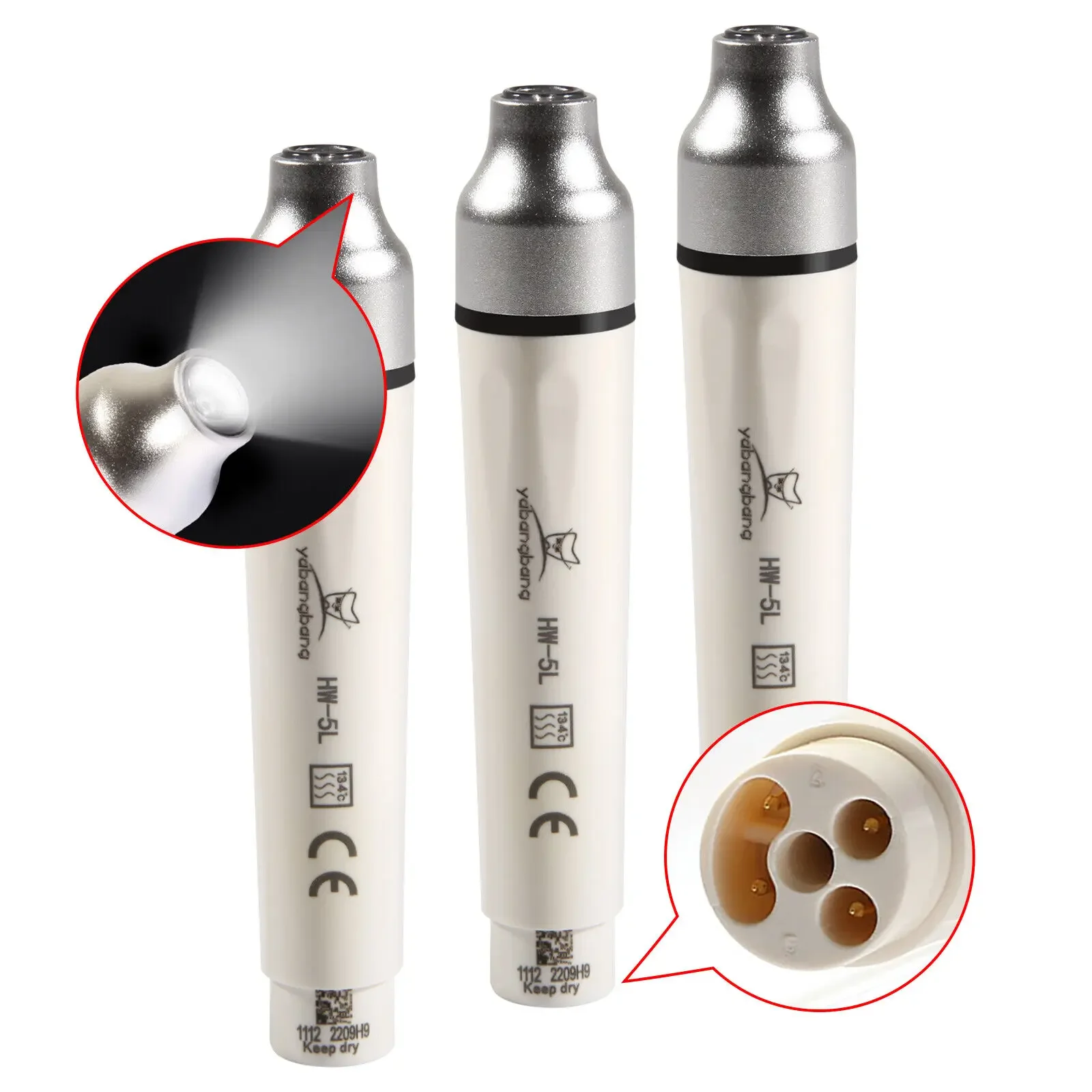 3 шт. стоматологический светодиодный светильник оптоволоконный наконечник