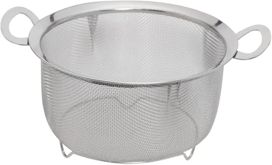 

Silver Pasta Strainer
