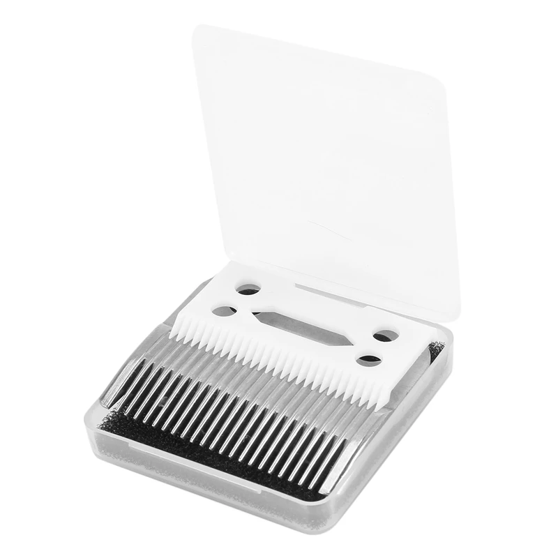 

10Pc Hair Beard Replace Ceramic Blade Cutter Metal Bottom For Wahl Shear Clipper