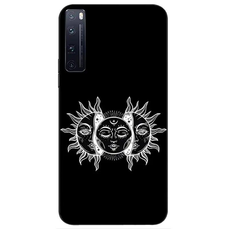 Witches Moon Tarot Witch Ouija Phone Case Fundas for Samsung A52 A50s A51 A72017 A72018 A62018 A50 A80 A13 A53 A73 Macia Shell images - 6