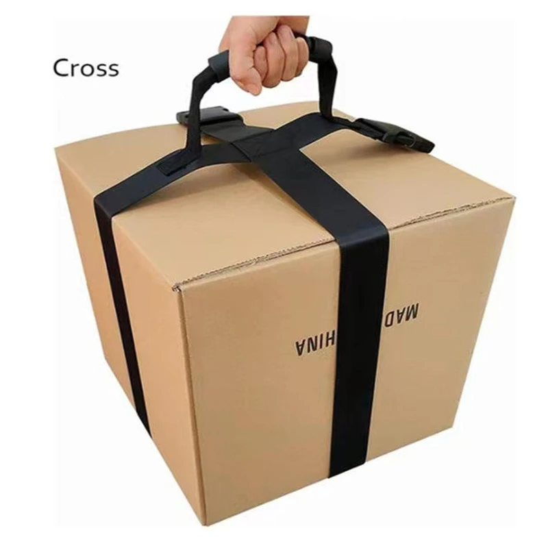 

Heavy Object Binding Belt Black Carry Rope Furniture Moving Belt Lifting and Moving Straps Easier Conveying Carrying straps