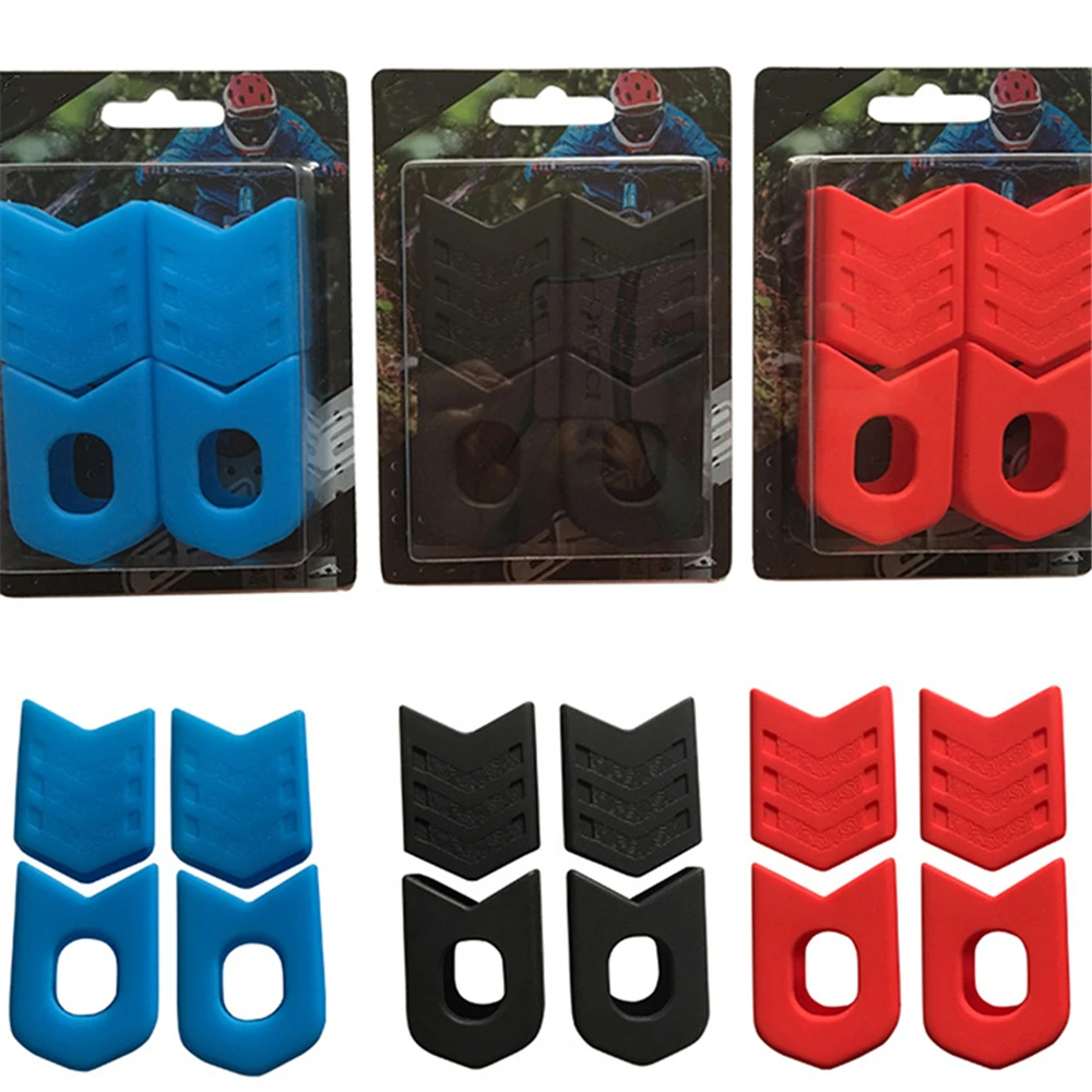 

Universal Silicone Bicycle Crank Protective Cover Water-resistant Mountain Bike Crank Sleeve Protector Accessories
