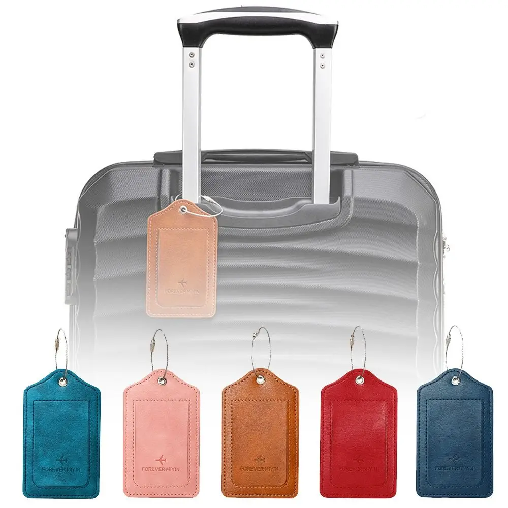 Ярлык для багажа со встроенной защитной крышкой 1 шт.