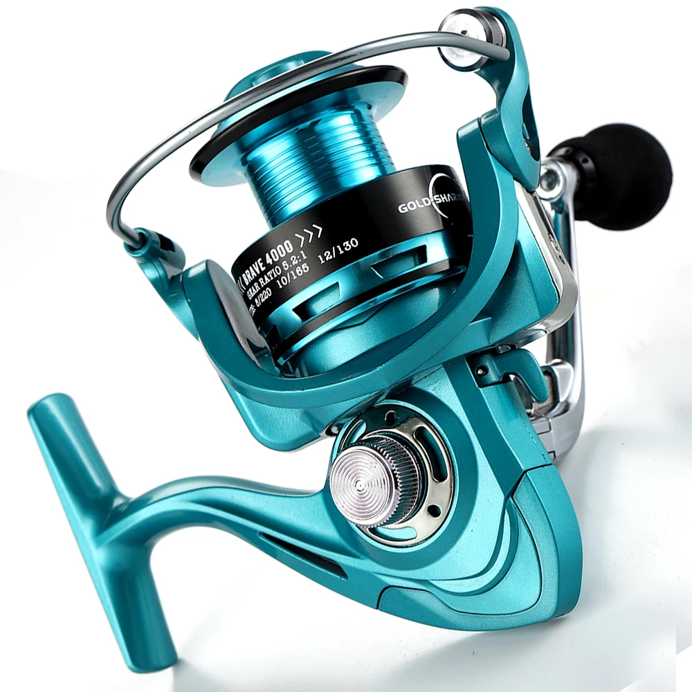 

GHOTDA Ocean BassFishing Reel BRAVE1000-7000 Max Drag 15kg Metal Spool Grip Spinning Reels for Carp Reel Fishing Equipment Pesca