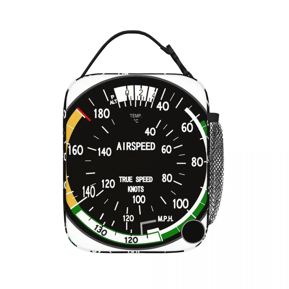 

Aircraft Speed Indicator Insulated Lunch Bags Portable Picnic Bags Thermal Lunch Box Lunch Tote for Woman Work Children School