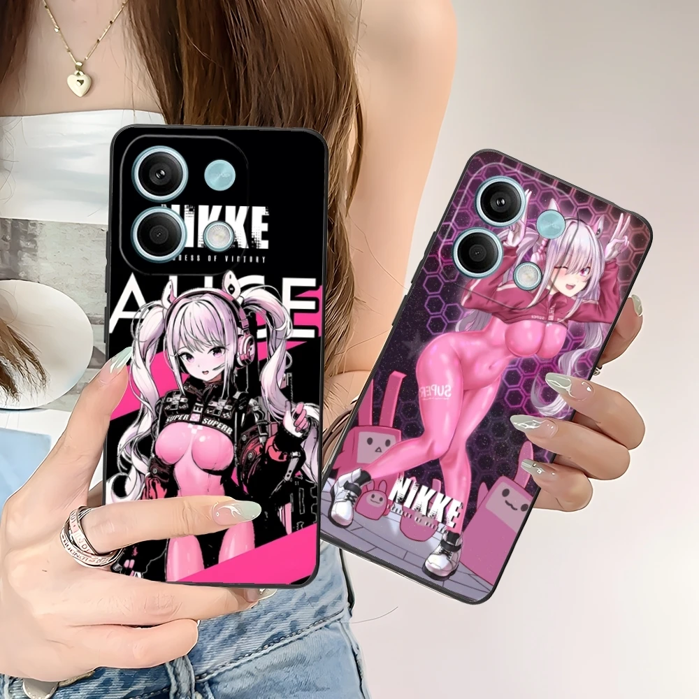 Чехол для мобильного телефона с рисунком богини Нике Алисы Xiaomi POCO M6 M5 M4 M3 X6 X5 X4 X3 F6