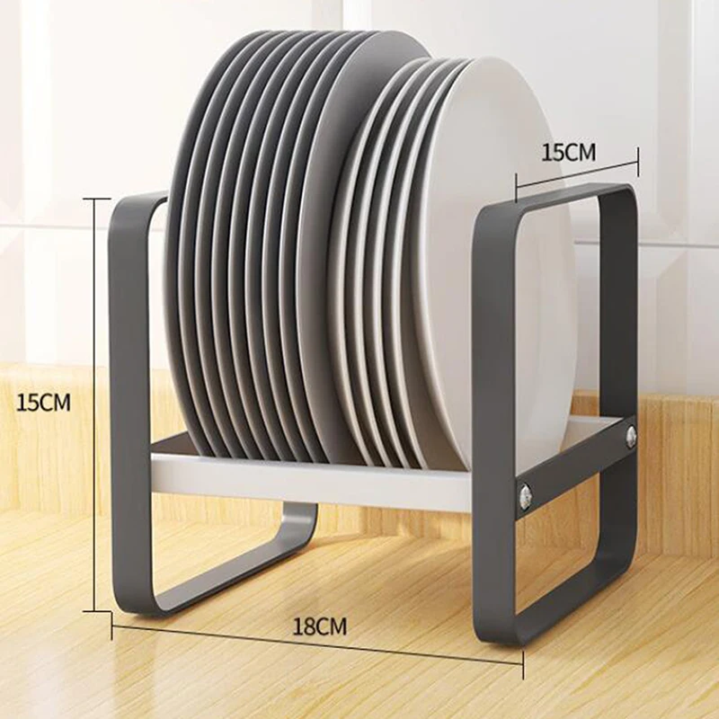 

Kitchen Organizer Cabinet Plates Dishes Drying Rack Holder Drainer Goods for The Kitechen Storage Order Accessories New