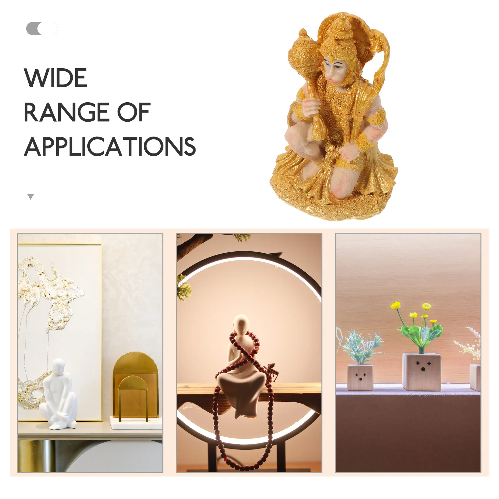 Статуя Бога украшение для рабочего стола смола настольная скульптура Будды