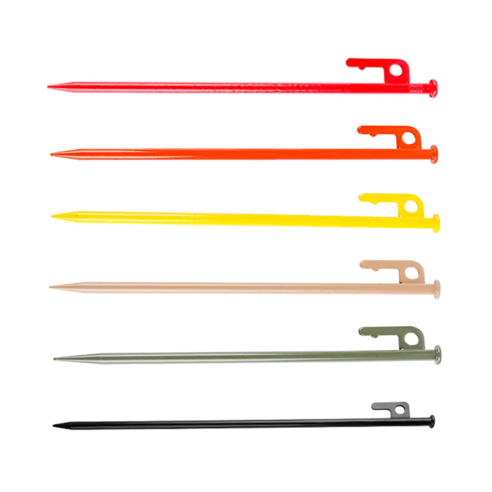 Палаточные колышки металлические 16-дюймовые для палатки двора патио пастбища