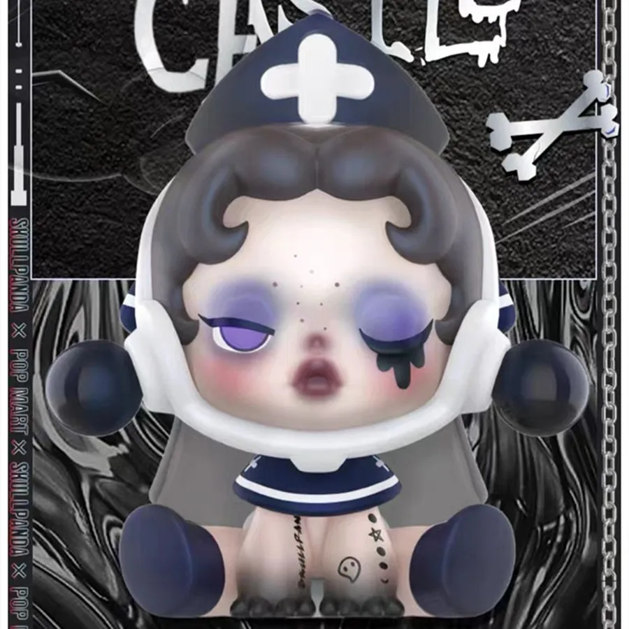 Цена Оригинальный POPMART Skullpanda плотный лесной замок серии глухая коробка игрушки кукла случайных один в виде милого героя аниме Рисунок подарки дл... Дешево Оригинальный POPMART Skullpanda плотный лесной замок серии глухая коробка игрушки кукла случайных один в виде милого героя аниме Рисунок подарки дл...